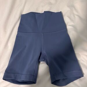 lululemon athletica Blue Bike Shorts